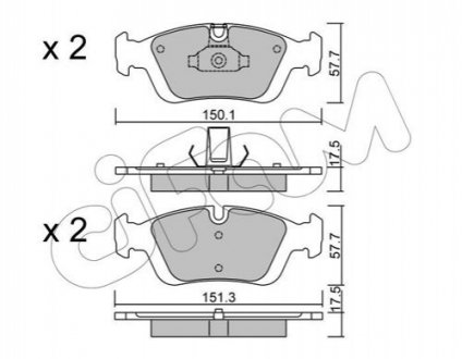 Автозапчасть CIFAM 8223120