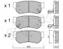 Фото Колодки гальмівні (задні) Hyundai Tucson 2.0 CRDi 04-10 CIFAM (822-365-0) зображення 1