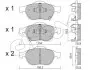 Колодки гальмівні (передні) Toyota Avensis 1.6-2.0/2.0TD 97-05 CIFAM (8224480) зображення 1