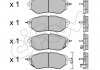 CIFAM SUBARU тормозные колодки передние. LEGACY IV, FORESTER, OUTBACK 09- 822-763-0