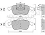 Фото Колодки гальмівні (передні) Renault Megane III/Laguna III 1.5dCi/2.0dCi 07 CIFAM (822-803-2) зображення 1