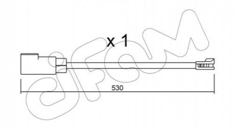 FORD датчик износа тормозов. бревен. Transit 16- CIFAM SU.340 (фото 1)
