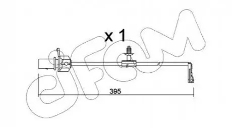 AUDI датчик гальм колодок A4 16- CIFAM SU.346 Купити в Україні