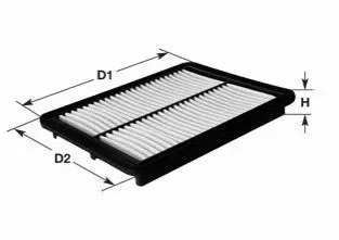 Фільтр повітряний CLEAN FILTERS MA1307