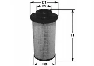 Фільтр паливний MB Actros/Atego 96 CLEAN FILTERS MG1653