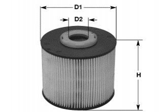 Фільтр паливний 2.0HDi/TDCi Scudo/Expert 11-/308-407 09-/C4/C5 09-/Focus 11- CLEAN FILTERS MG1666