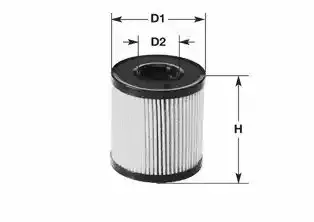 Фільтр масляний MB (W168) 97-05 (дизель) CLEAN FILTERS ML1709 Купити в Україні