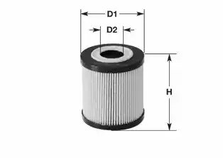 Фильтр масляный BMW 1/3/5/X3 1.8/2.0D CLEAN FILTERS ML1723