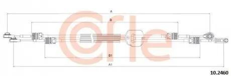 Автозапчастина COFLE 102460