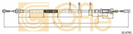 Трос ручного тормоза перед.FIAT DUCATO 06> - 10.4741 (1359246080, 1350313080, 474627) COFLE 104741