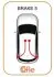 Трос ручного тормоза перед. Renault Twingo III 2014- COFLE (10.6546) изображение 1