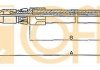 Трос ручного гальма пер. Mercedes 200-300 85>DB 201,124 10942