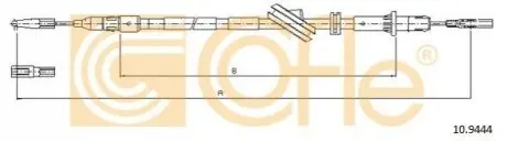 Трос ручного гальма MB E-class (W211) 02-09 COFLE 109444 Купити в Україні
