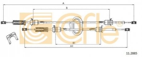 Автозапчастина COFLE 112885 (фото 1)