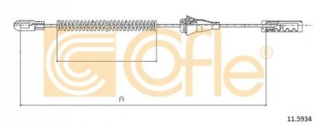 Автозапчастина COFLE 115934