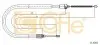 Трос ручного тормоза правый Renault Clio 1.2-1.4 98- COFLE (116583) изображение 1