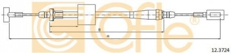 Трос ручника COFLE 12.3724