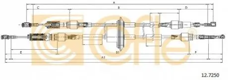 Автозапчасть COFLE 127250
