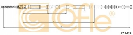 Трос ручного тормоза COFLE 171429
