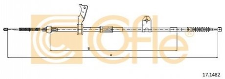 Трос ручного тормоза COFLE 171482