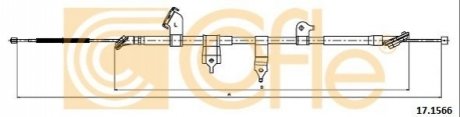 Трос ручного тормоза COFLE 171566