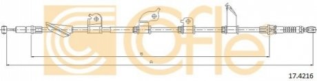 Автозапчасть COFLE 174216