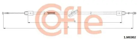 Трос ручника COFLE 1.ME002