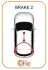 Трос ручного тормоза OPEL COFLE (1OP001) изображение 2