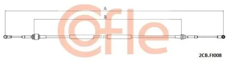 Автозапчасть COFLE 2CBFI008