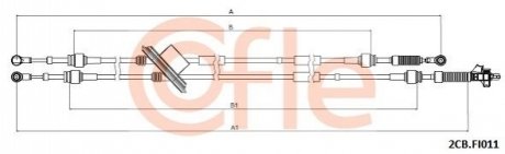 Автозапчасть COFLE 2CBFI011