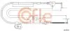Трос ручника (задній) (R) Citroen C1/Peugeot 107/Toyota Augo 05- (1480/1235mm) COFLE (92104510) зображення 1