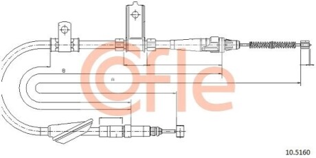 Автозапчасть COFLE 92105160