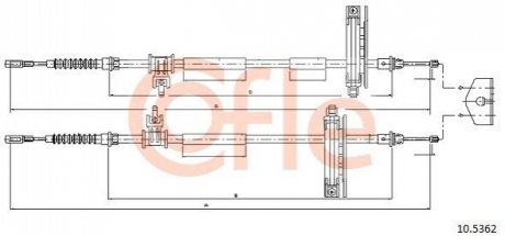 Автозапчасть COFLE 92105362