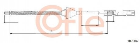 Автозапчастина COFLE 92105382