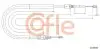 Трос ручного тормоза COFLE (92106036) изображение 1