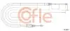 Трос ручного тормоза COFLE (92106037) изображение 1