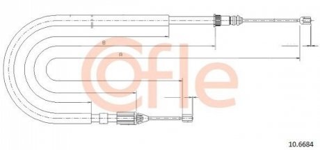 Автозапчасть COFLE 92106684