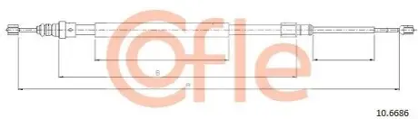 Автозапчасть COFLE 92106686