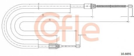 Автозапчасть COFLE 92106691