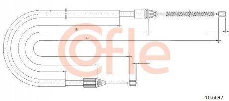Автозапчасть COFLE 92106692