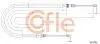 Трос ручного тормоза COFLE (92106793) изображение 1