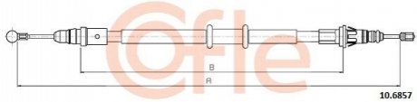 Автозапчастина COFLE 92106857