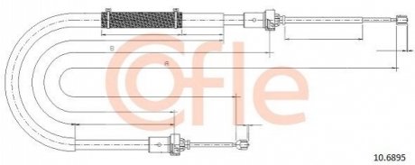 Автозапчасть COFLE 92106895