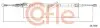 Трос ручника (задній) Audi A3/Skoda Octavia/VW Golf 96-10 (1723/1090mm) COFLE (92107506) зображення 1