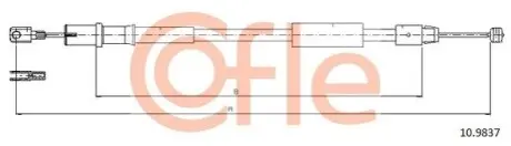 Трос ручника (задній) (L) MB Vito (W639) 03 COFLE 92109837