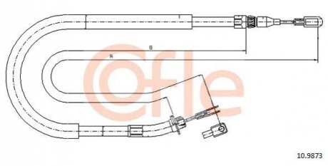 Автозапчастина COFLE 92109873 (фото 1)