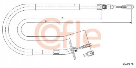 Автозапчастина COFLE 92109876