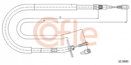 Автозапчастина COFLE 92109880