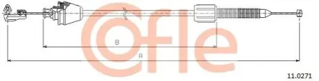 Тросик газу COFLE 92110271