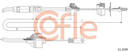Автозапчасть COFLE 92112195 (фото 1)
